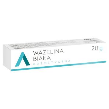 Wazelina biala,kosmetyczna,(Amara), 20 g
