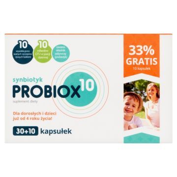 Probiox10, kapsułki, 30 szt. + 10 szt.