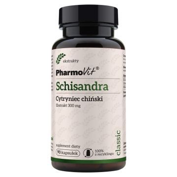Pharmovit Classic, schisandra 300 mg, kapsułki, 45 g, 90 szt.