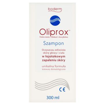 Oliprox, szampon oczyszczający w łojotokowym zapaleniu skóry, 300 ml