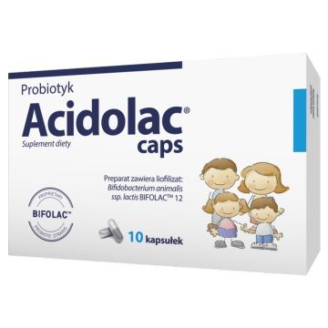 Acidolac caps, kapsułki, 10 szt.