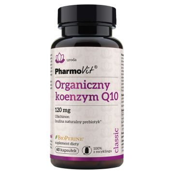 Pharmovit Organiczny koenzym Q10, 120 mg, kaps., 60 szt
