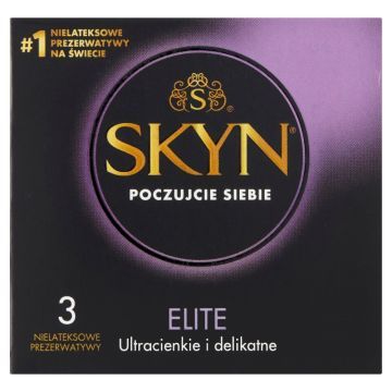 Skyn Elite, nielateksowe prezerwatywy, 3 szt.