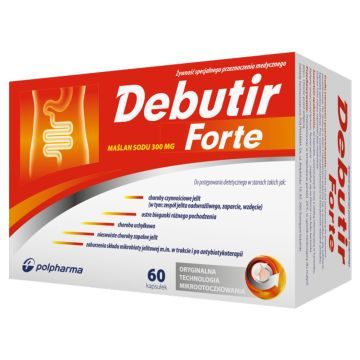 Debutir Forte, kapsułki twarde, 60 szt.