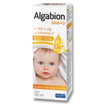 Algabion DHA+D, płyn, 20 ml