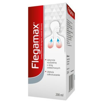 Flegamax, 50 mg/ml, roztwór doustny, 200 ml