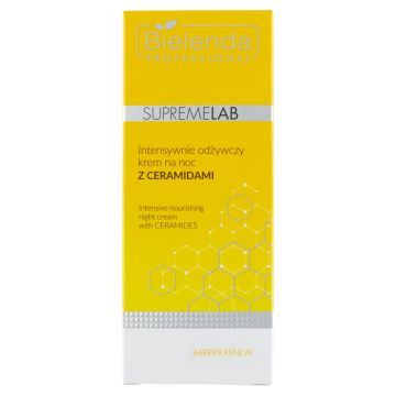 Bielenda Professional Supremelab Barrier Renew, Intensywnie odżywczy krem na noc z ceramidami, 50 ml