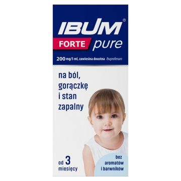 Ibum Forte Pure, 200 mg/5 ml, zawiesina doustna, butelka, 100 g