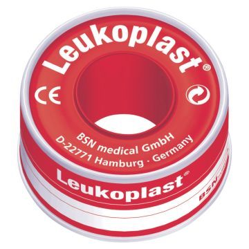 Leukoplast, plaster (przylepiec w rolce), 1,25 cm x 4,6 m, 1 szt.