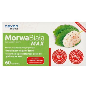Morwa Biała MAX, tabletki, 60 szt.