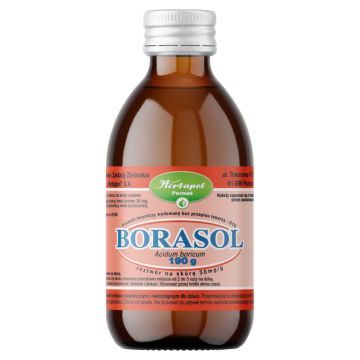 Borasol, 30 mg/g, roztwór na skórę, 190 g