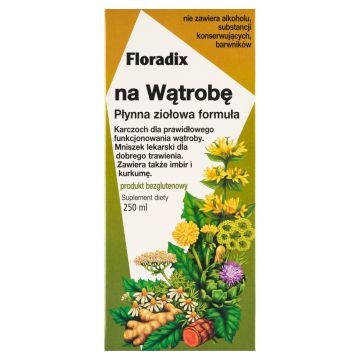 Floradix na Wątrobę, płyn, 250 ml