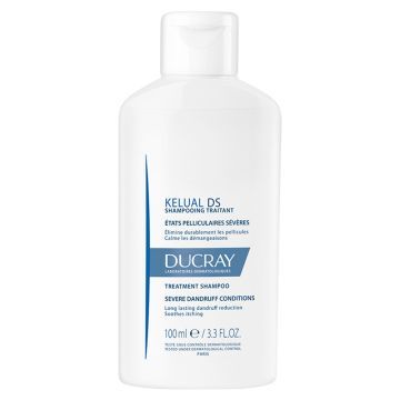 Ducray Kelual DS, szampon do postępowania w ciężkich stanach łupieżowych, 100 ml