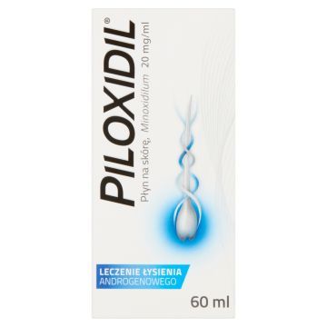 Piloxidil, 2%, płyn na skórę głowy, 60 ml