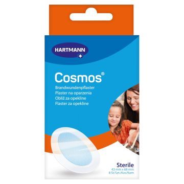 Cosmos, plastry na oparzenia, 8 szt.