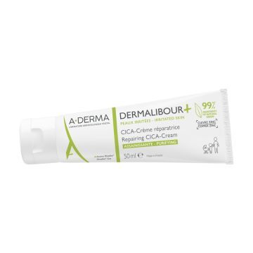 Aderma Dermalibour+ CICA, krem regenerujący do skóry podrażnionej od 1. dnia życia, 50 ml