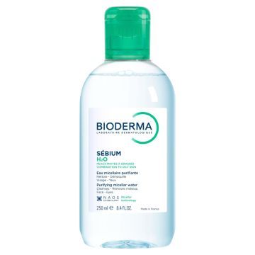 Bioderma Sebium H2O, plyn, micel,antyb,d/oczysz.twarzy,250ml