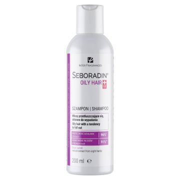 Seboradin Seboradin Niger Oily Hair, włosy przetłuszczające się i skłonne do wypadania, 200 ml