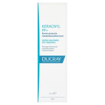 Ducray Keracnyl PP+, krem przeciw niedoskonałościom, 30 ml