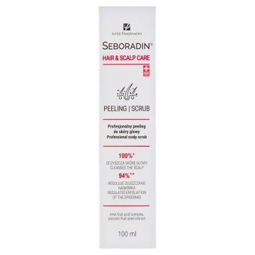 Seboradin, peeling, profesjonalny,d/sk.glowy, 100 ml