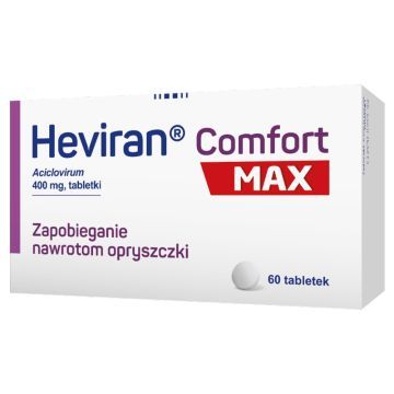 Heviran Comfort MAX, 400 mg, tabletki, 60 szt.