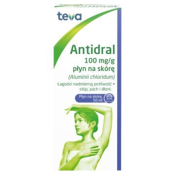 Antidral, płyn na skórę, (100 mg / g), 50 ml