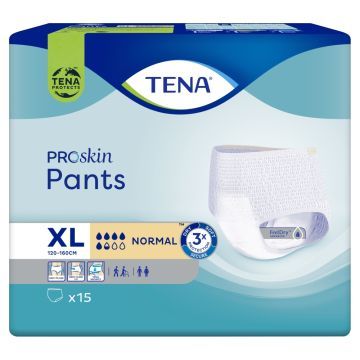Tena Pants ProSkin Normal, majtki chłonne, rozmiar XL,15 szt.