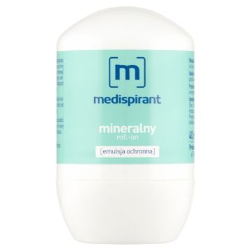 Medispirant, mineralny roll-on, emulsja ochronna, 40 ml