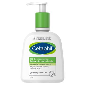 Cetaphil MD Dermoprotektor, balsam nawilżający do twarzy i ciała, 236 ml