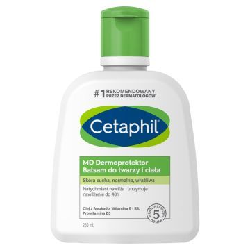 Cetaphil MD Dermoprotektor, balsam nawilżający do twarzy i ciała, 250 ml
