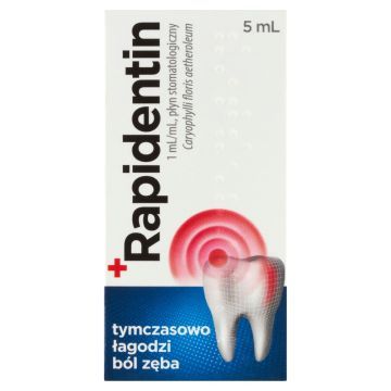Rapidentin, 1 ml/ml, płyn do stosowania w jamie ustnej, 5 ml