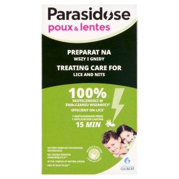 Parasidose, kuracja przeciw wszom i gnidom(Glenmark),100ml