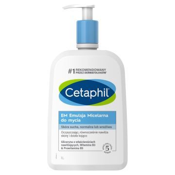 Cetaphil EM, emuls.,micelarna,do mycia,1 l