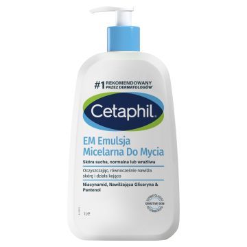 Cetaphil EM, emuls.,micelarna,do mycia,1 l