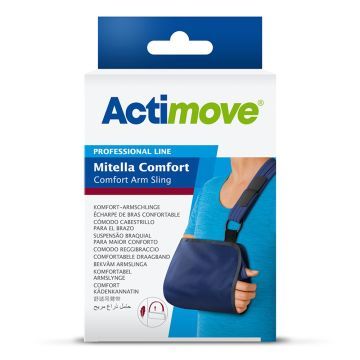 Actimove PL Mitella Comfort Arm Sling, temblak, niebieski, rozmiar L, 1 szt.