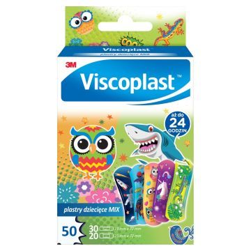 Plast. Viscoplast dziecięce Mix, 50 szt