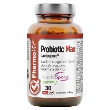 Pharmovit, probiotic max Lactospore 10,8 g, kapsułki, 30 szt.
