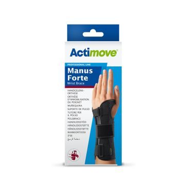 Actimove PL Manus Forte Wrist Brace, orteza lewego nadgarstka, rozmiar S/M, 1 szt.