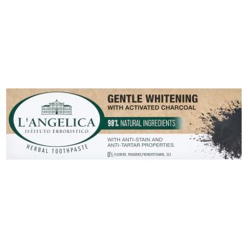 L`Angelica Łagodne Wybielanie z Węglem, pasta do zębów, 75 ml