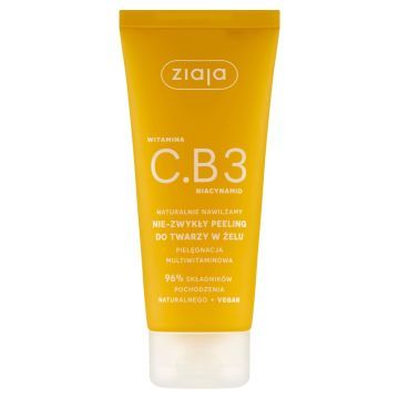 Ziaja Witamina C.B3 Niacynamid, peeling do twarzy w żelu, 100 ml