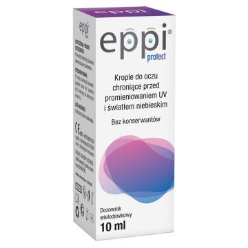 Eppi Protect, krople do oczu, chroniace,promieniow.UV, 10 ml