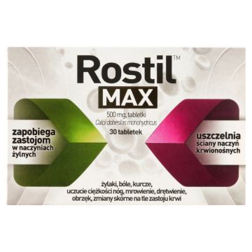 Rostil max, 500 mg, tabl., 30 szt