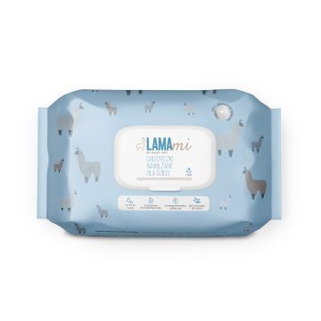 LAMAmi chusteczki nawilżane dla dzieci, 60 sztuk