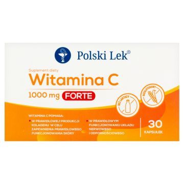 Cewitan Witamina C 1000 mg, kaps., 30 szt