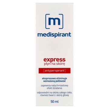 Medispirant express, plyn na skore, 50 ml