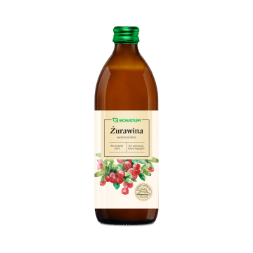 Bonatium Żurawina sok, 500 ml