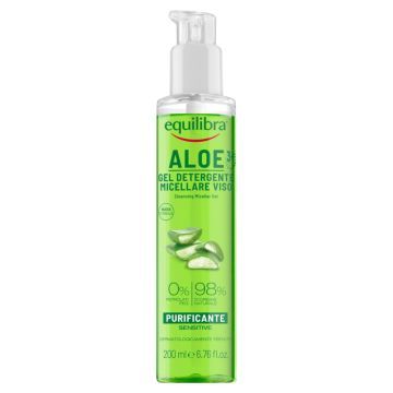 Equilibra Aloe 3+, żel micelarny oczyszczający, 200 ml