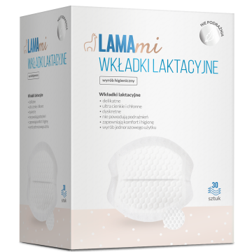 LAMAmi wkładki laktacyjne, 30 sztuk