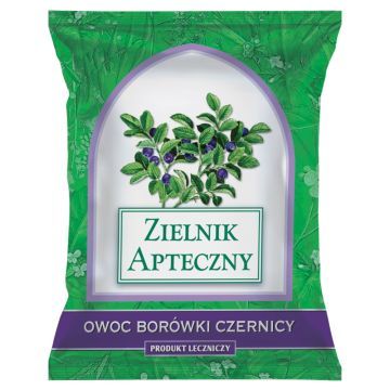 Owoc borówki czernicy, zioło pojedyncze, 50 g (Herbapol Lublin)