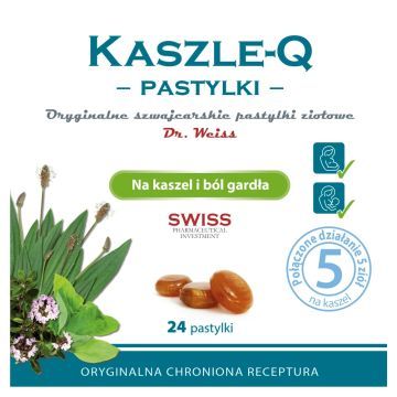 Kaszle-Q, pastyl., 24 szt